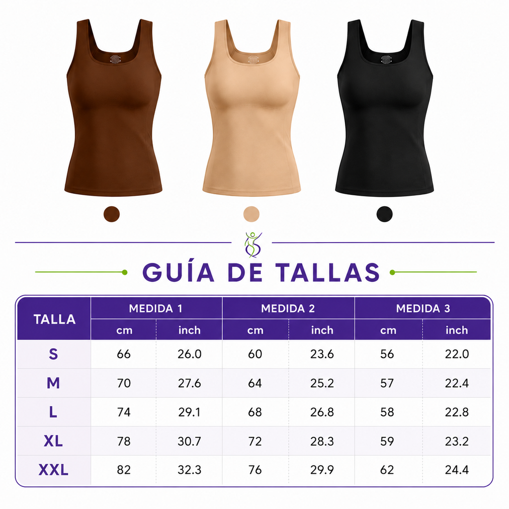 BellaFit™ | Camisilla Moldeadora con Copa