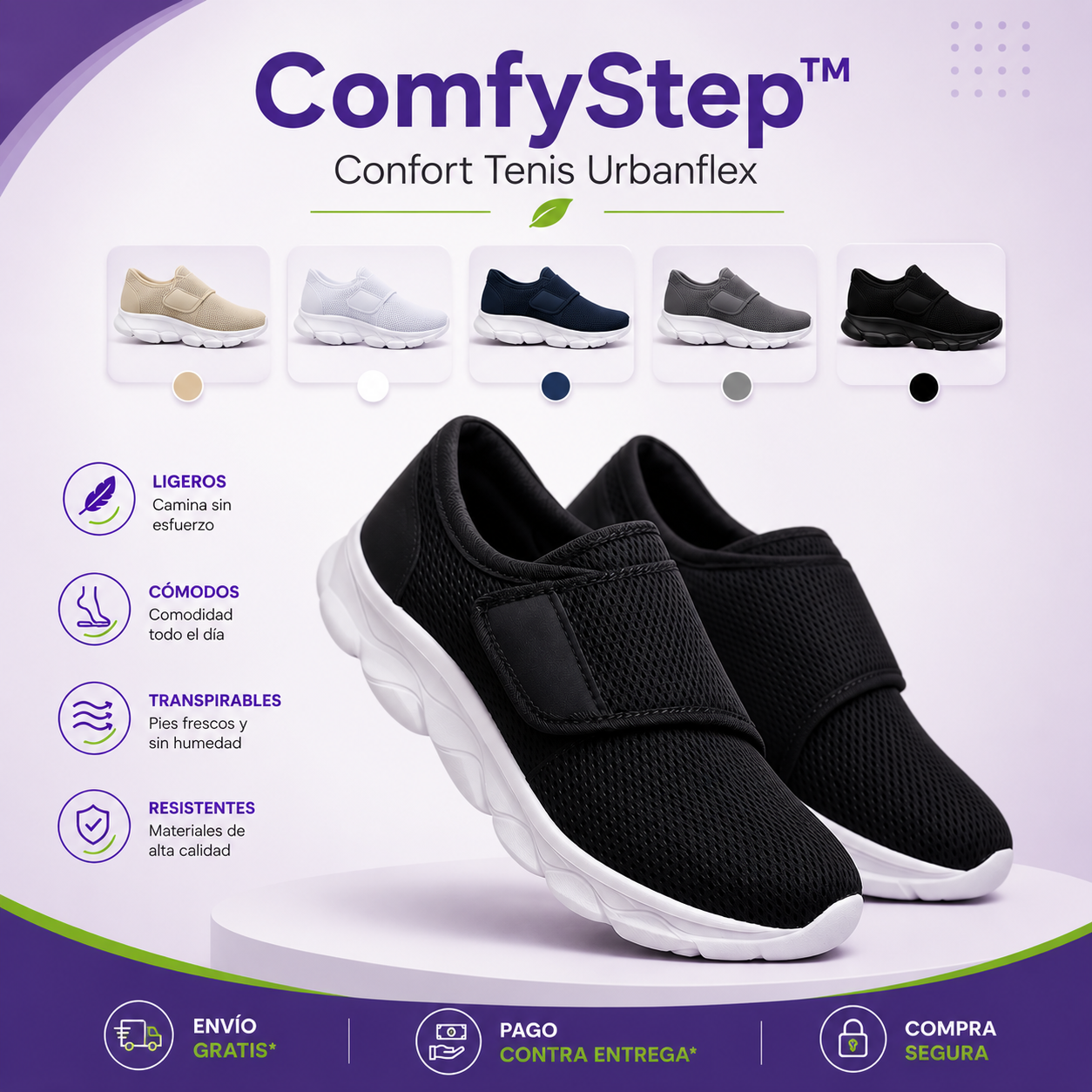 ComfyStep™ - Confort Tenis Urbanflex