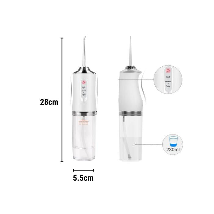 AquaSmile Pro™ – Irrigador Bucal de Limpieza Profunda 360°
