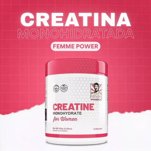 Creatina Monohidratada con Colágeno + BCAA para Mujeres